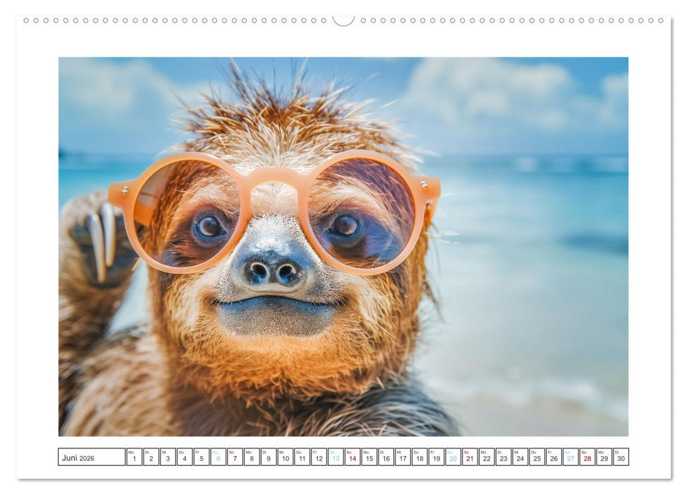 Snoozers Träumende Abenteuer (CALVENDO Premium Wandkalender 2026)