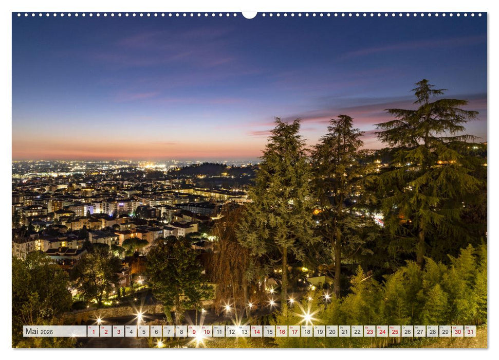 Bezauberndes Bergamo (CALVENDO Premium Wandkalender 2026)