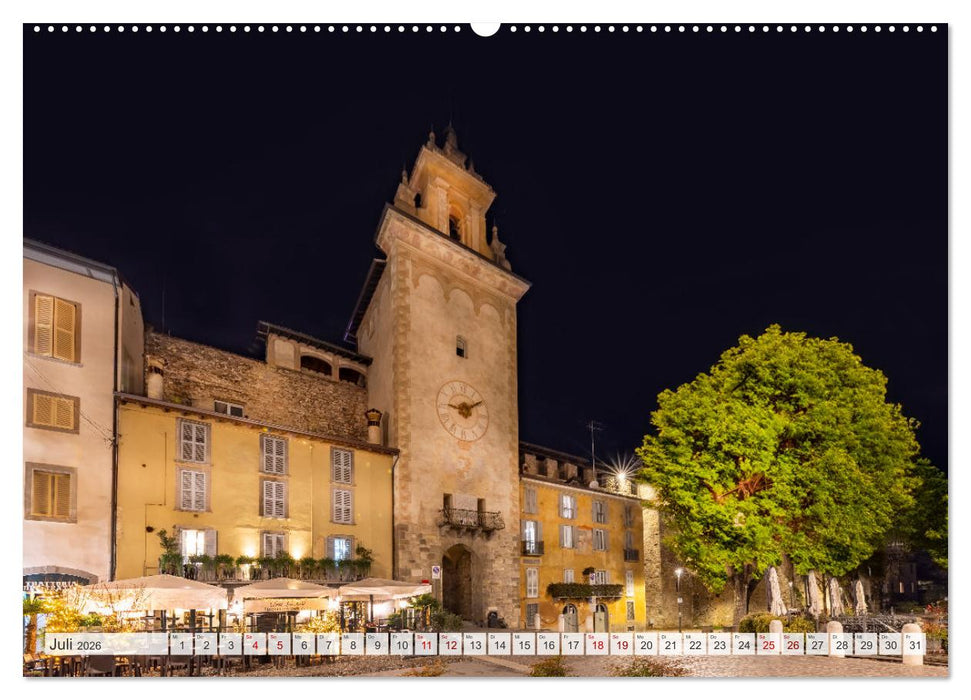 Bezauberndes Bergamo (CALVENDO Premium Wandkalender 2026)