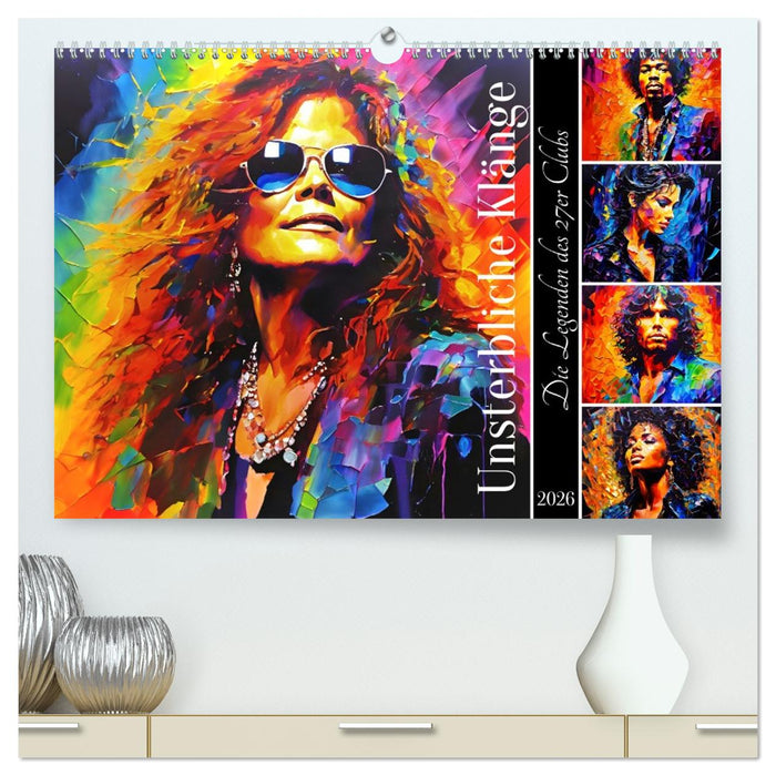 Unsterbliche Klänge (CALVENDO Premium Wandkalender 2026)