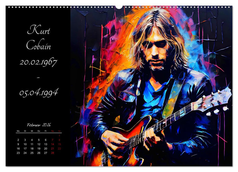 Unsterbliche Klänge (CALVENDO Premium Wandkalender 2026)