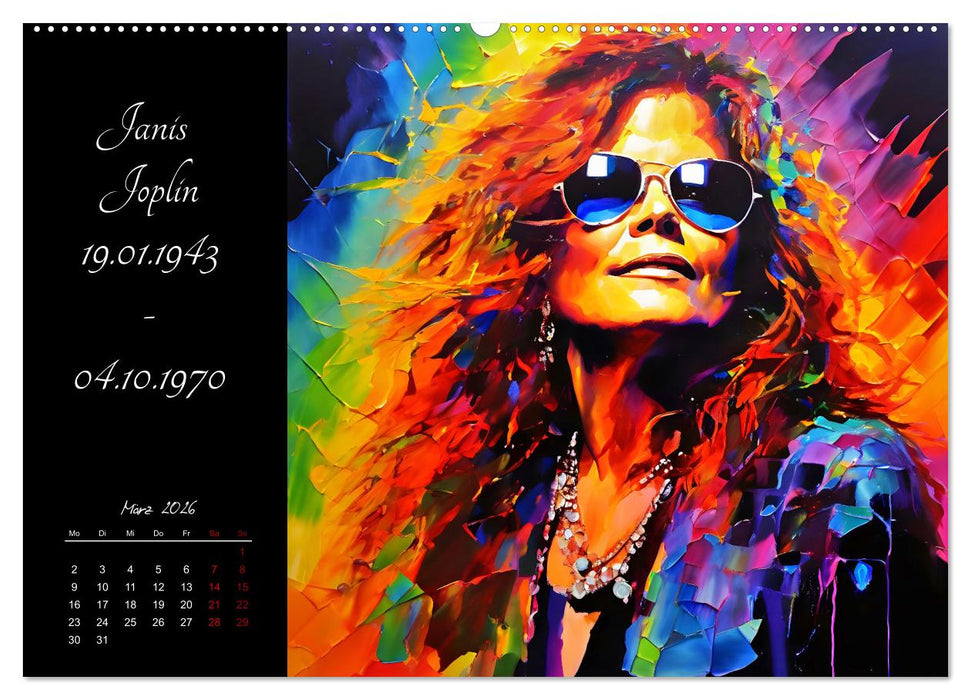 Unsterbliche Klänge (CALVENDO Premium Wandkalender 2026)