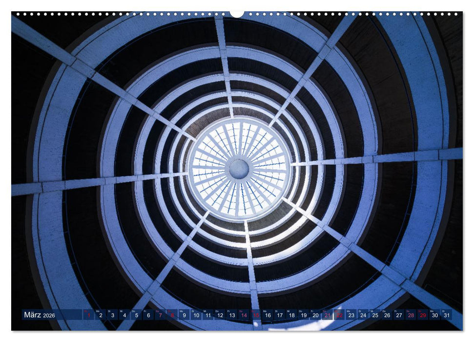 Funktion und Ästhetik - Architektur für Mobilität (CALVENDO Wandkalender 2026)