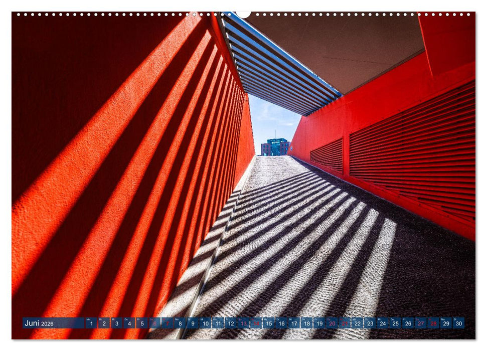 Funktion und Ästhetik - Architektur für Mobilität (CALVENDO Wandkalender 2026)