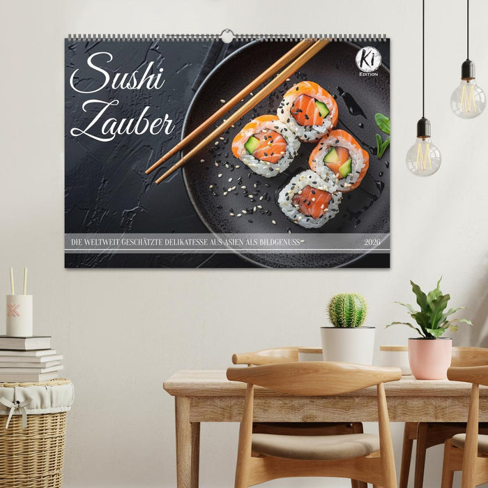 Sushi Zauber (CALVENDO Wandkalender 2026)