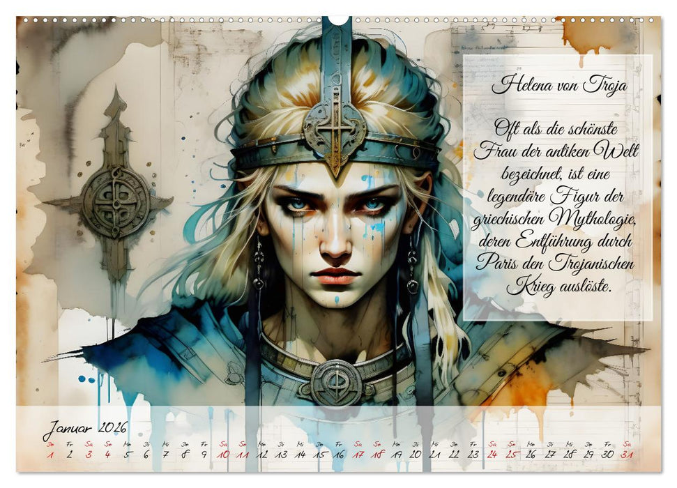 Legendäre Ikonen der Geschichte (CALVENDO Premium Wandkalender 2026)