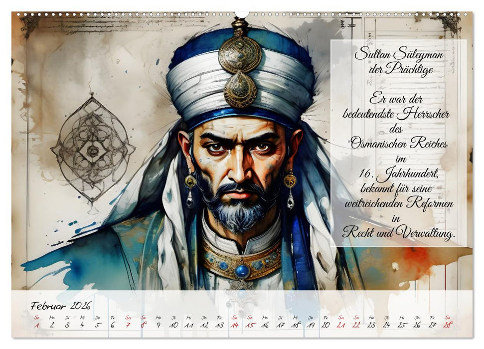 Legendäre Ikonen der Geschichte (CALVENDO Premium Wandkalender 2026)