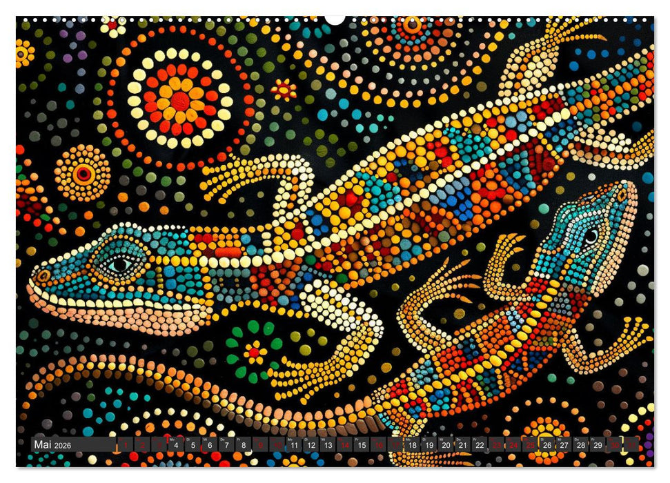 Kunst für das Land und die Ahnen (CALVENDO Wandkalender 2026)