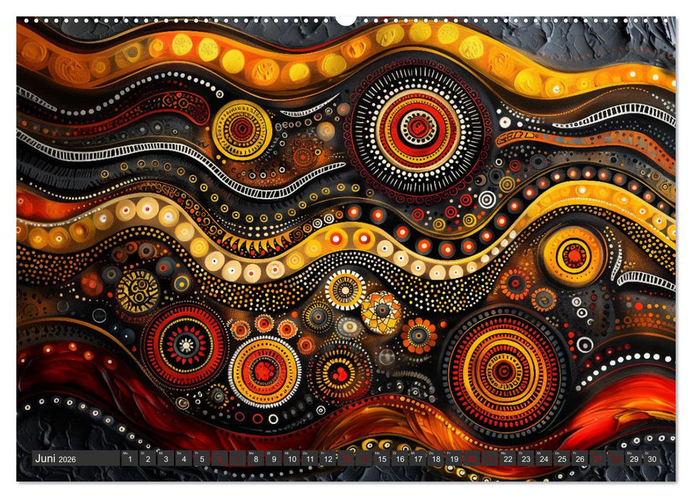 Kunst für das Land und die Ahnen (CALVENDO Wandkalender 2026)