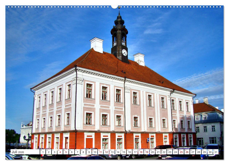 Treffpunkt Tartu - Estlands Universitätsstadt (CALVENDO Premium Wandkalender 2026)
