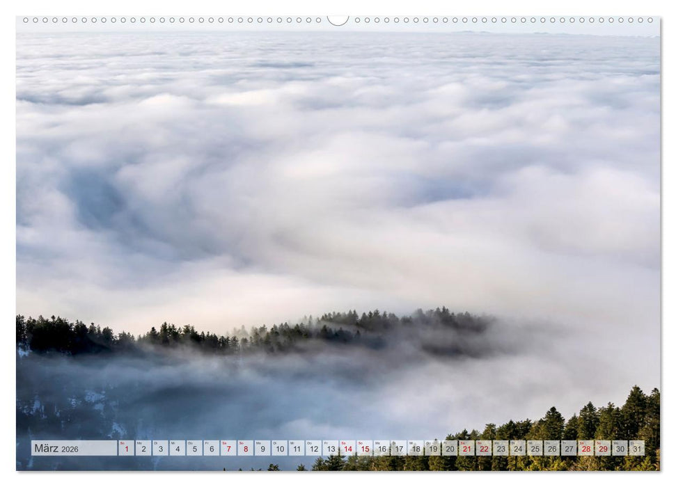 Entlang der Schwarzwald-Hochstraße (CALVENDO Premium Wandkalender 2026)