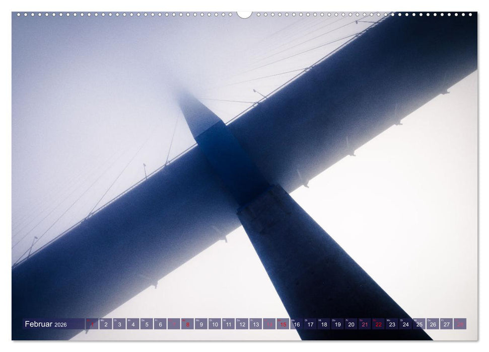 Funktion und Ästhetik - Architektur für Mobilität (CALVENDO Premium Wandkalender 2026)