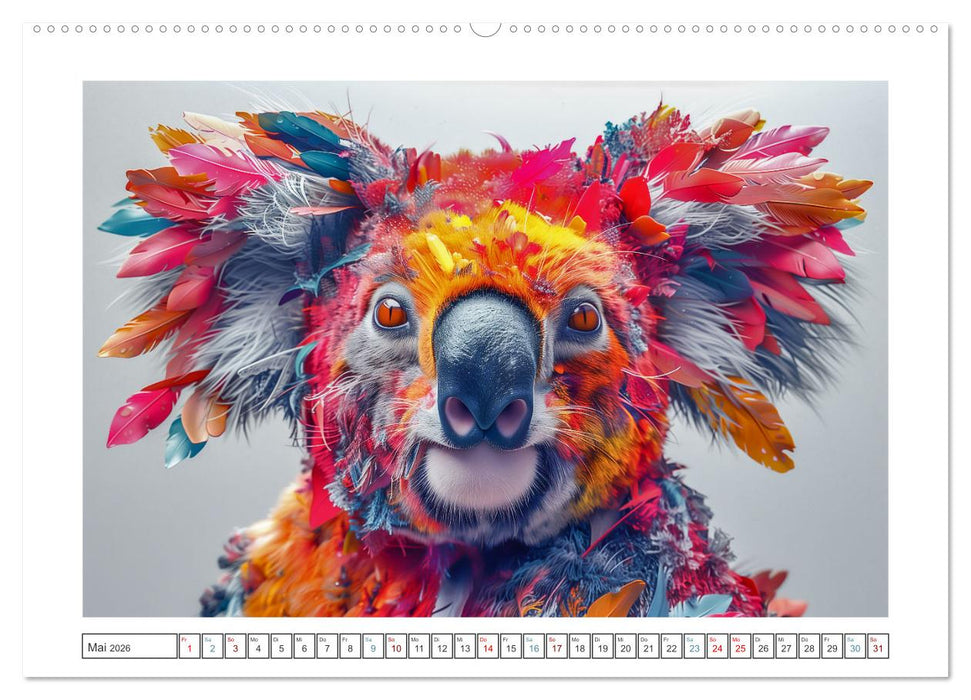 Modern Art Animals (CALVENDO Wandkalender 2026)