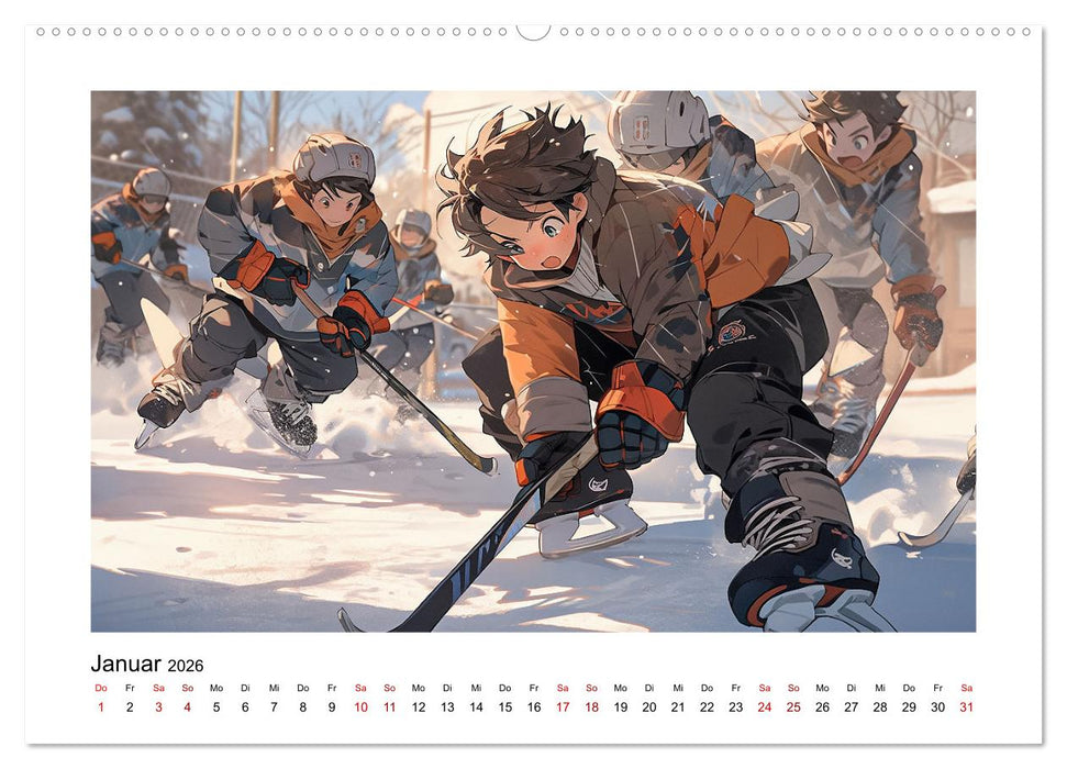 Der Jungen-Kalender (CALVENDO Premium Wandkalender 2026)