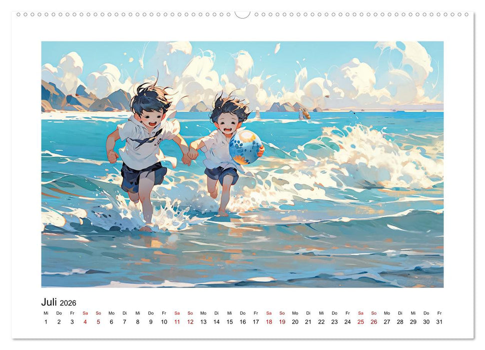 Der Jungen-Kalender (CALVENDO Premium Wandkalender 2026)