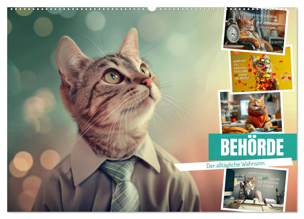 BEHÖRDE Der alltägliche Wahnsinn (CALVENDO Wandkalender 2026)