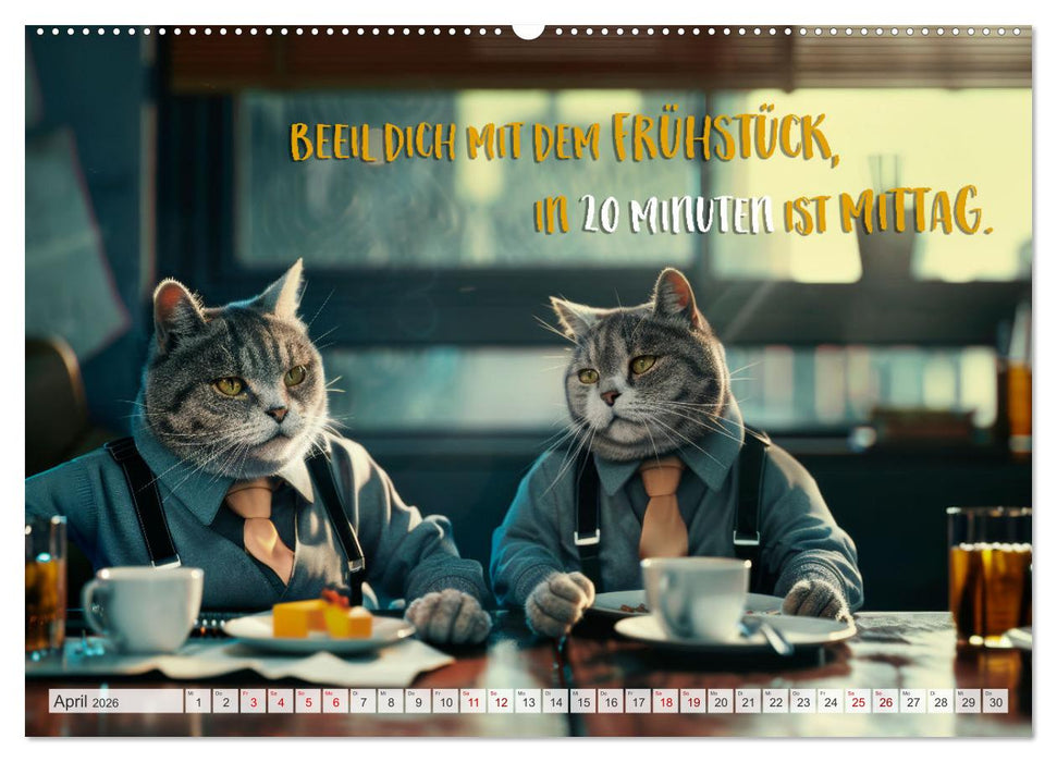 BEHÖRDE Der alltägliche Wahnsinn (CALVENDO Wandkalender 2026)