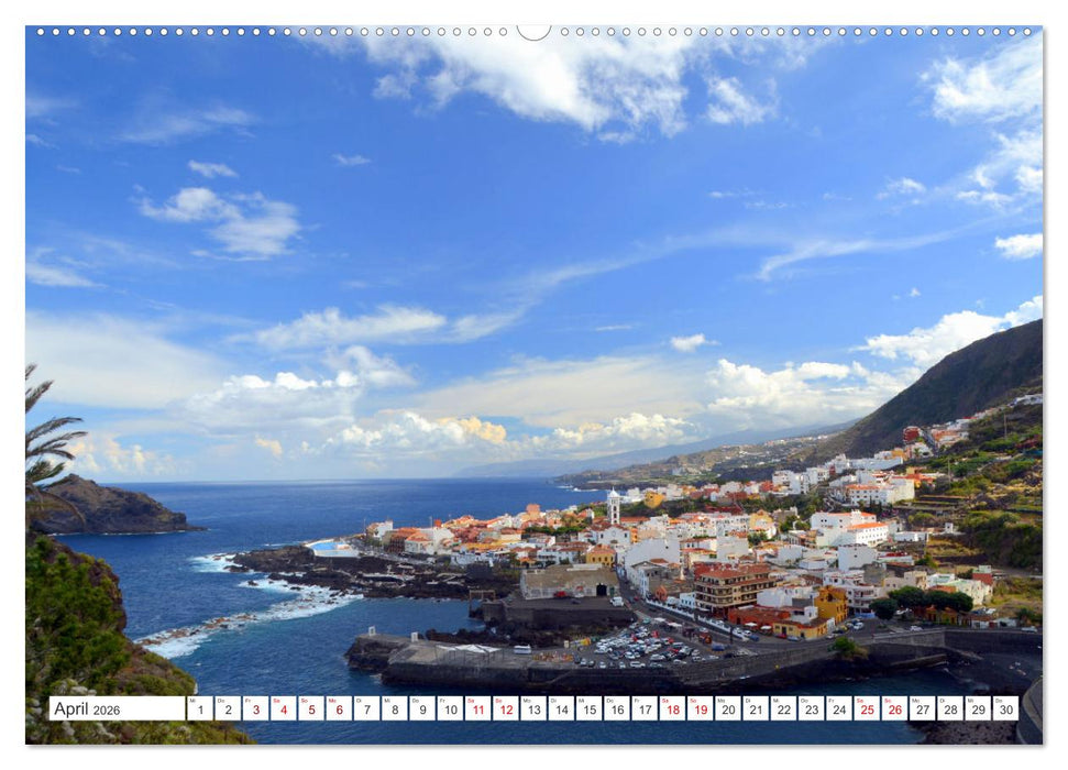 Teneriffa - Insel der Glückseligen (CALVENDO Wandkalender 2026)
