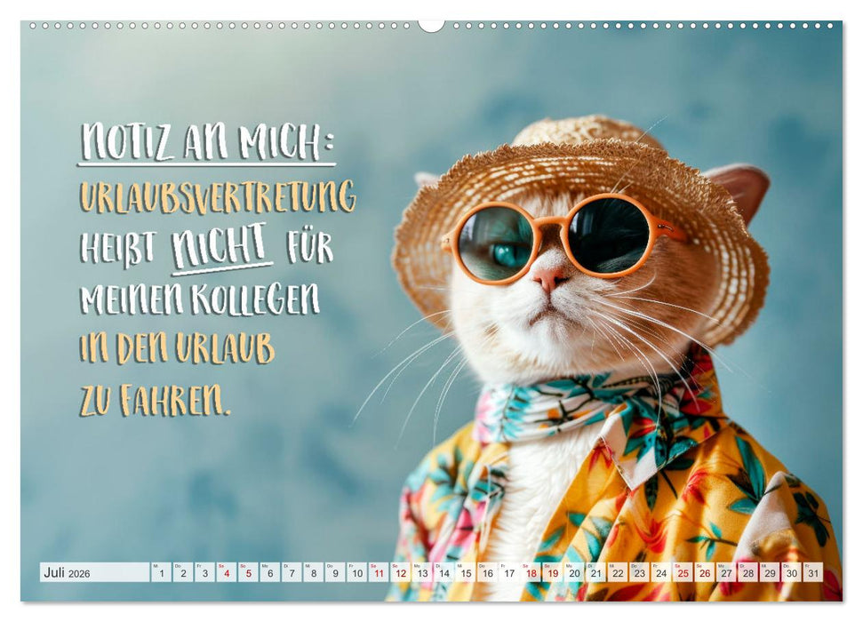 BEHÖRDE Der alltägliche Wahnsinn (CALVENDO Premium Wandkalender 2026)