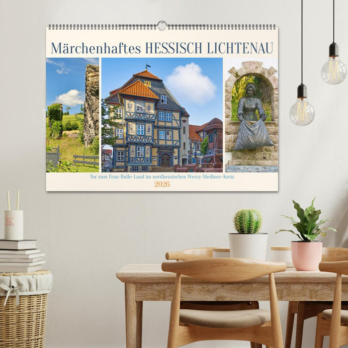 Märchenhaftes Hessisch Lichtenau (CALVENDO Wandkalender 2026)
