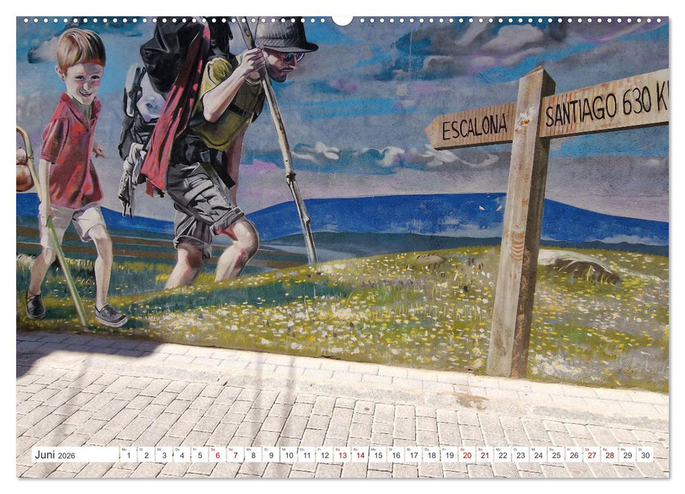 Camino Levante - magische Momente auf stillen Wegen (CALVENDO Wandkalender 2026)
