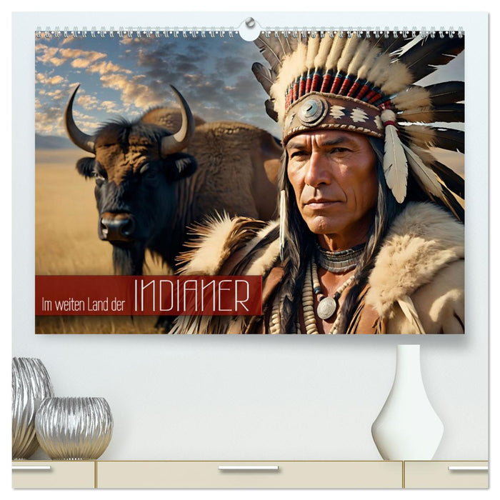 Im weiten Land der Indianer (CALVENDO Premium Wandkalender 2026)