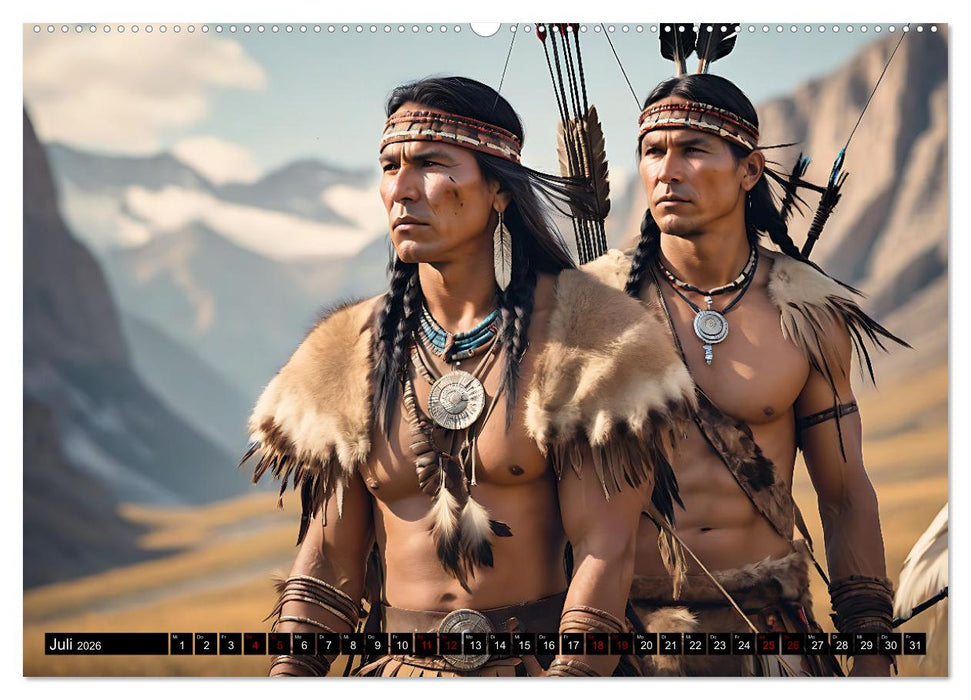 Im weiten Land der Indianer (CALVENDO Premium Wandkalender 2026)