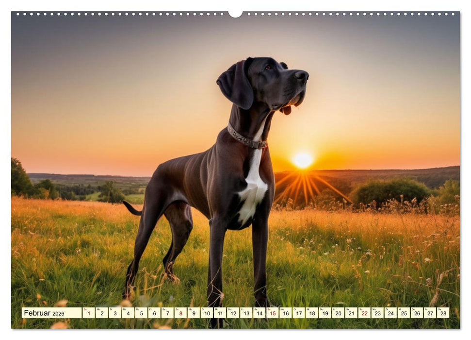 Molosser - Gigantischer Kuschelfaktor (CALVENDO Wandkalender 2026)