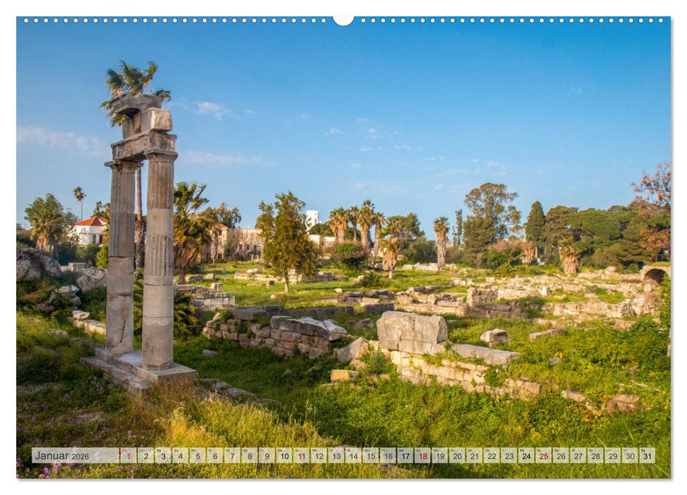 Griechenland - Zauberhaftes Kos (CALVENDO Wandkalender 2026)