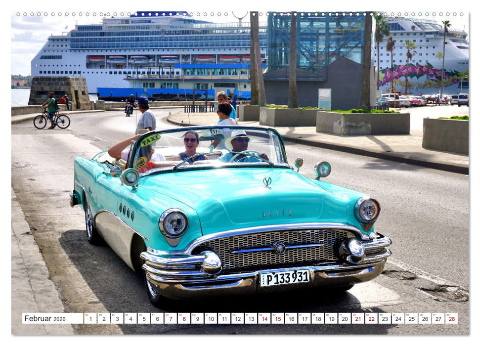 Traum in Türkis - Buick Super 50 (CALVENDO Wandkalender 2026)