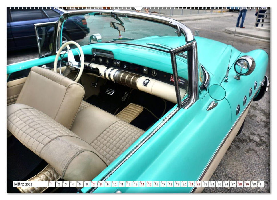Traum in Türkis - Buick Super 50 (CALVENDO Wandkalender 2026)