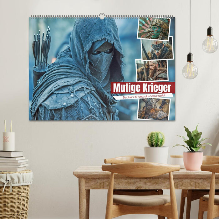 Mutige Krieger (CALVENDO Wandkalender 2026)