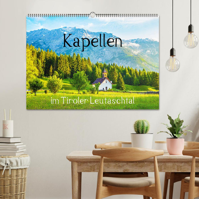 Kapellen im Tiroler Leutaschtal (CALVENDO Wandkalender 2026)
