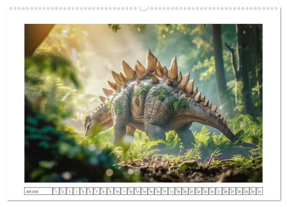 Giganten der Urzeit (CALVENDO Premium Wandkalender 2026)