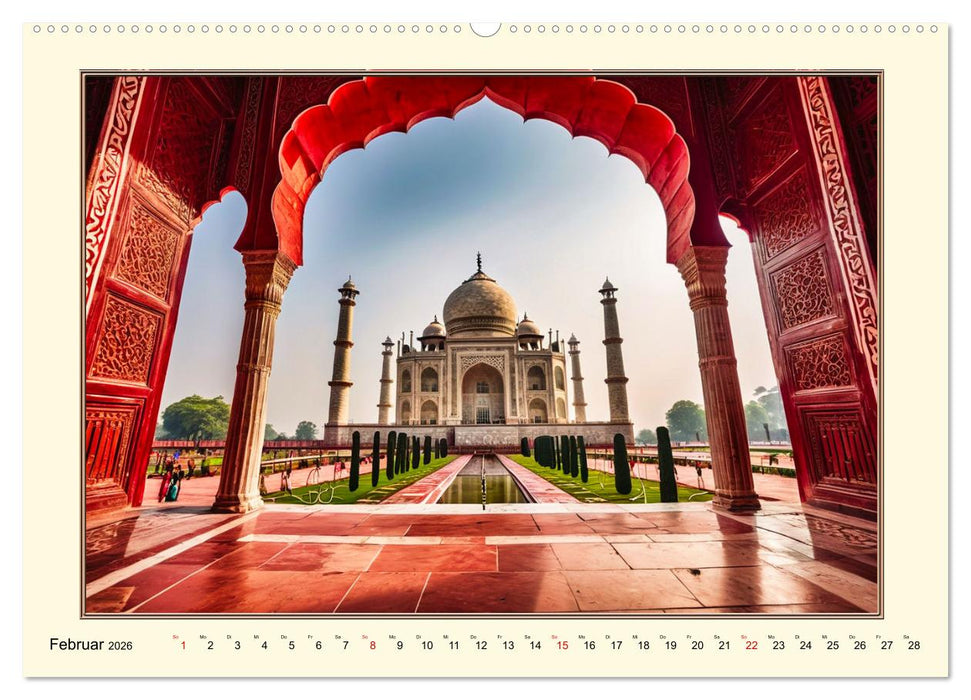 Tradition und Kultur in Indien (CALVENDO Wandkalender 2026)