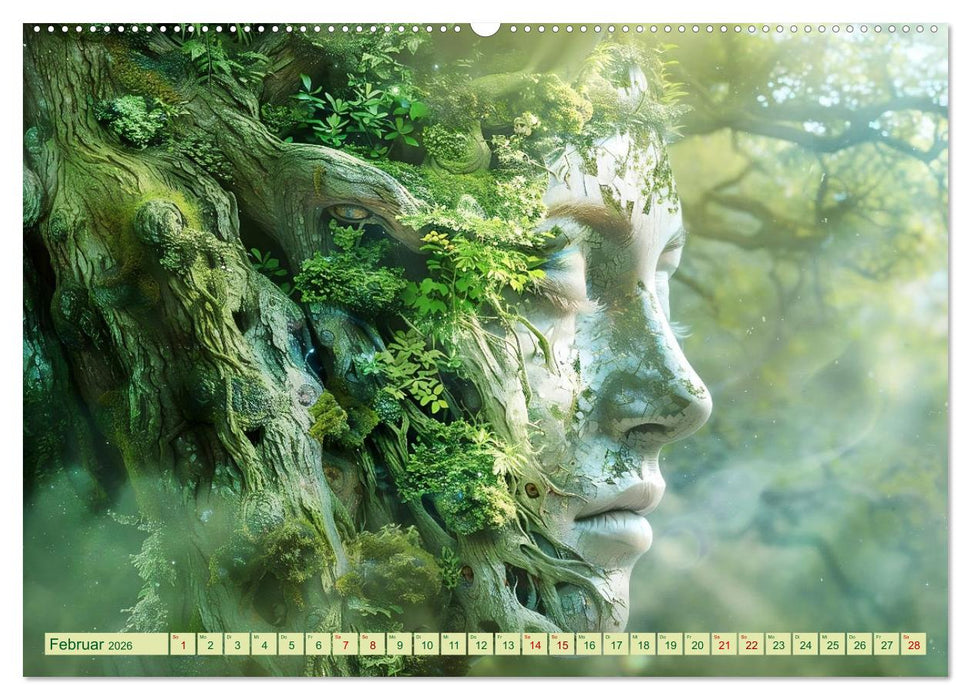 Die vielen Gesichter von Mutter Natur (CALVENDO Premium Wandkalender 2026)