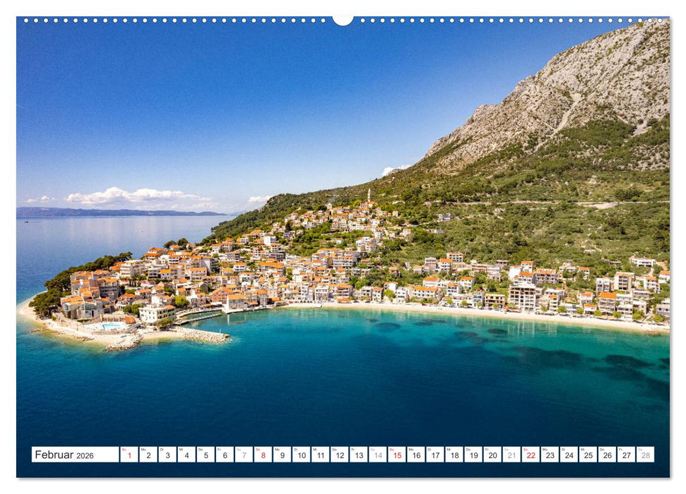 Kroatien von oben (CALVENDO Premium Wandkalender 2026)