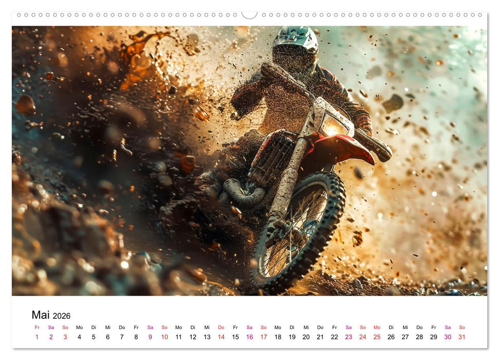 Motocross Erlebnisse (CALVENDO Wandkalender 2026)