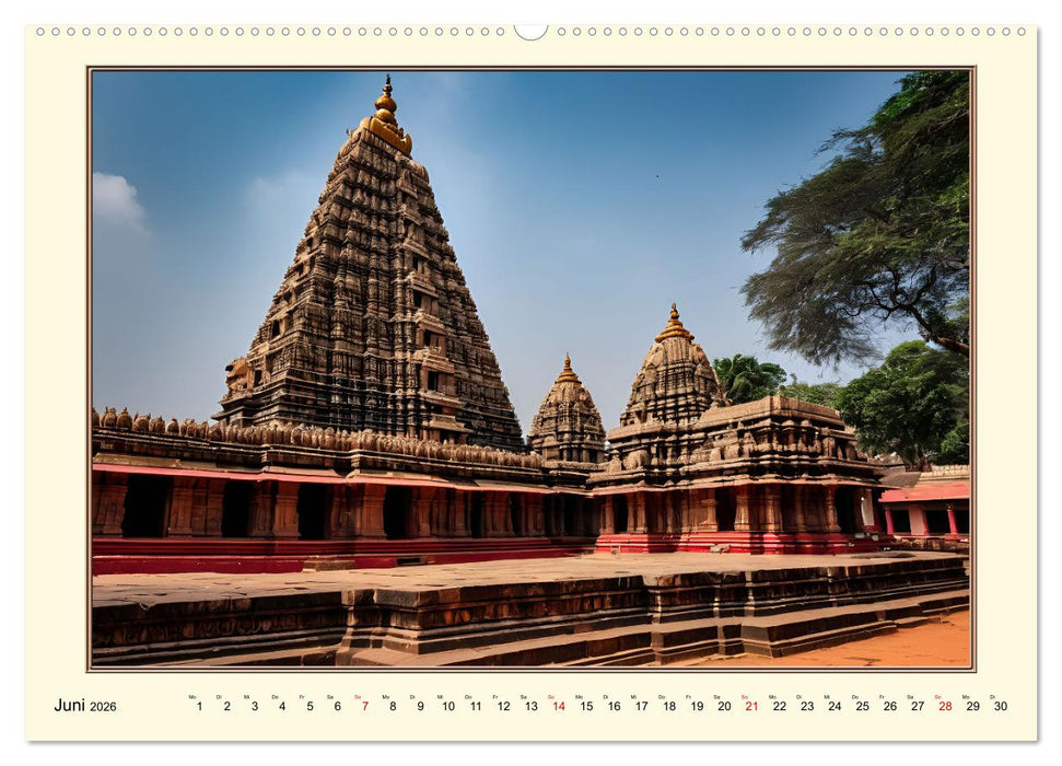 Tradition und Kultur in Indien (CALVENDO Premium Wandkalender 2026)