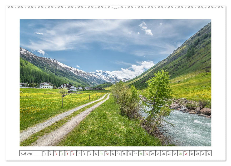 Sommer in den Bergen (CALVENDO Premium Wandkalender 2026)