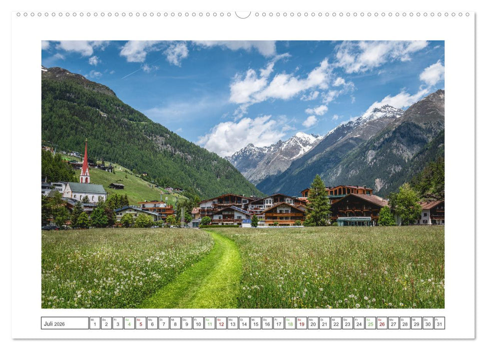 Sommer in den Bergen (CALVENDO Premium Wandkalender 2026)