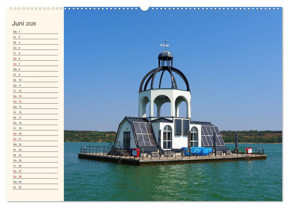 Vom Erzgebirge bis Neuseenland - Impressionen aus Sachsen (CALVENDO Premium Wandkalender 2026)