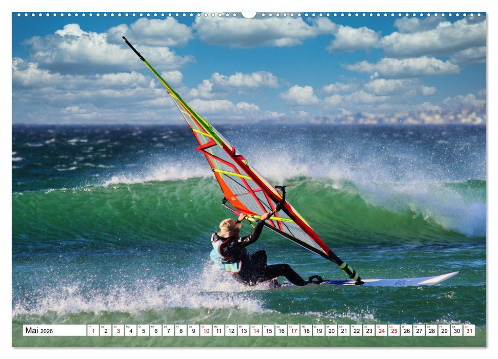 Spektakuläres Wellen- und Windsurfen (CALVENDO Wandkalender 2026)