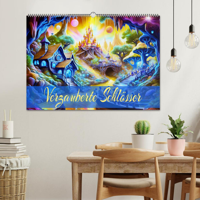 Verzauberte Schlösser (CALVENDO Wandkalender 2026)
