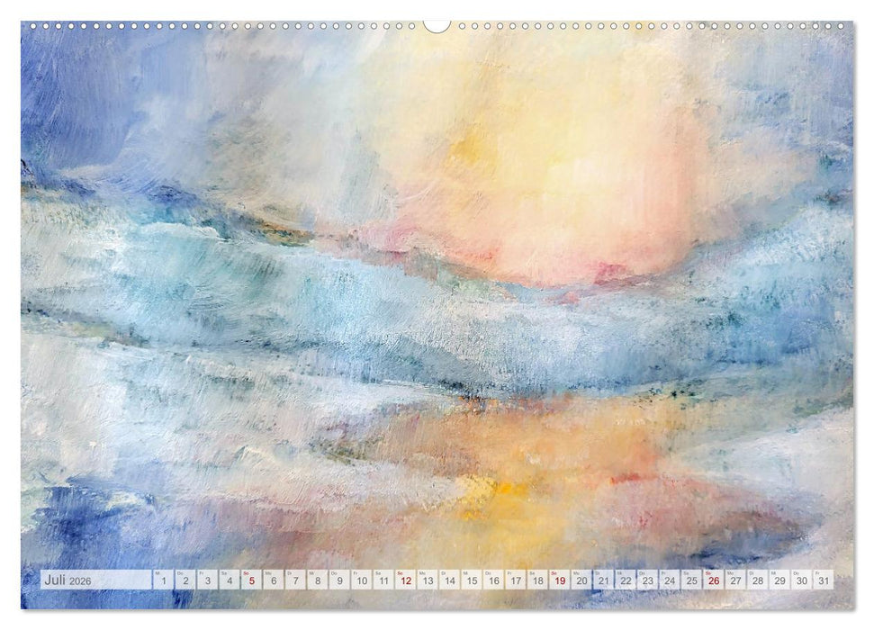 Winterzauberwelt - Gemalte Winterlandschaften (CALVENDO Premium Wandkalender 2026)