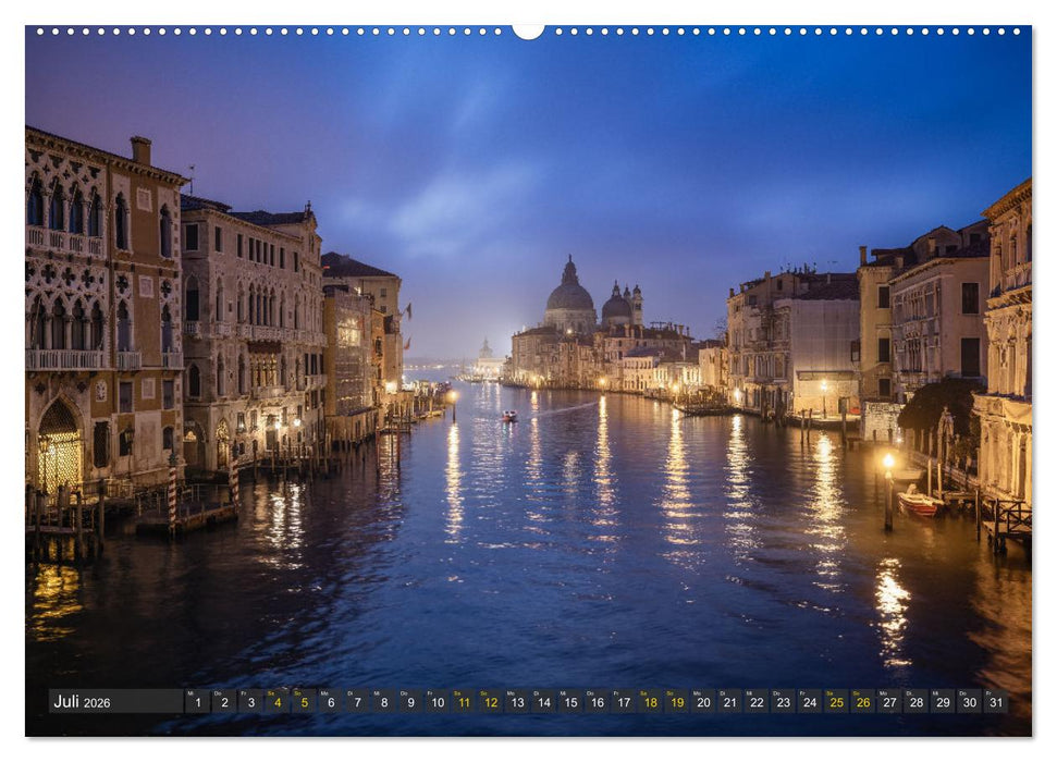 Malerisches Venedig (CALVENDO Premium Wandkalender 2026)