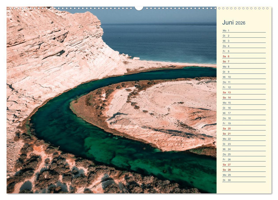 Oman - Unvergessliche Momente (CALVENDO Wandkalender 2026)