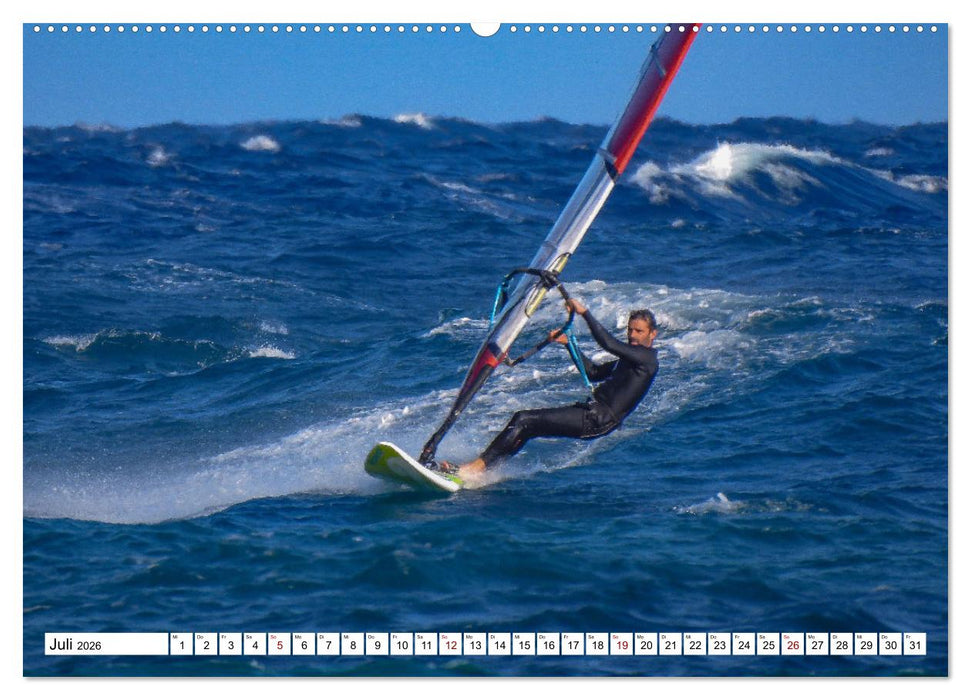 Spektakuläres Wellen- und Windsurfen (CALVENDO Premium Wandkalender 2026)