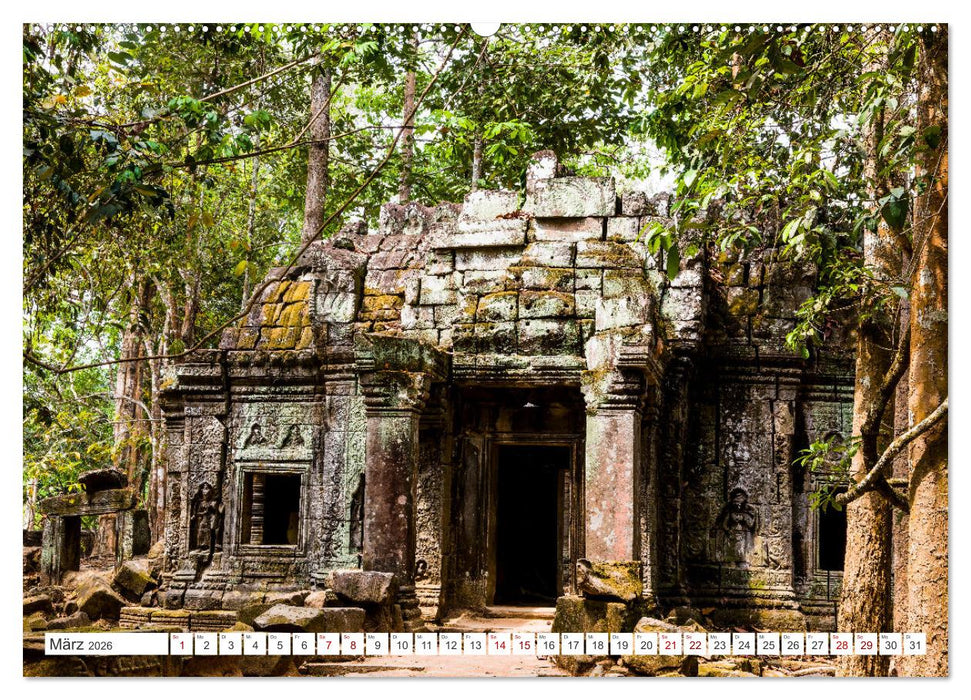 Siem Reap Stadt der Tempel Kambodscha (CALVENDO Premium Wandkalender 2026)