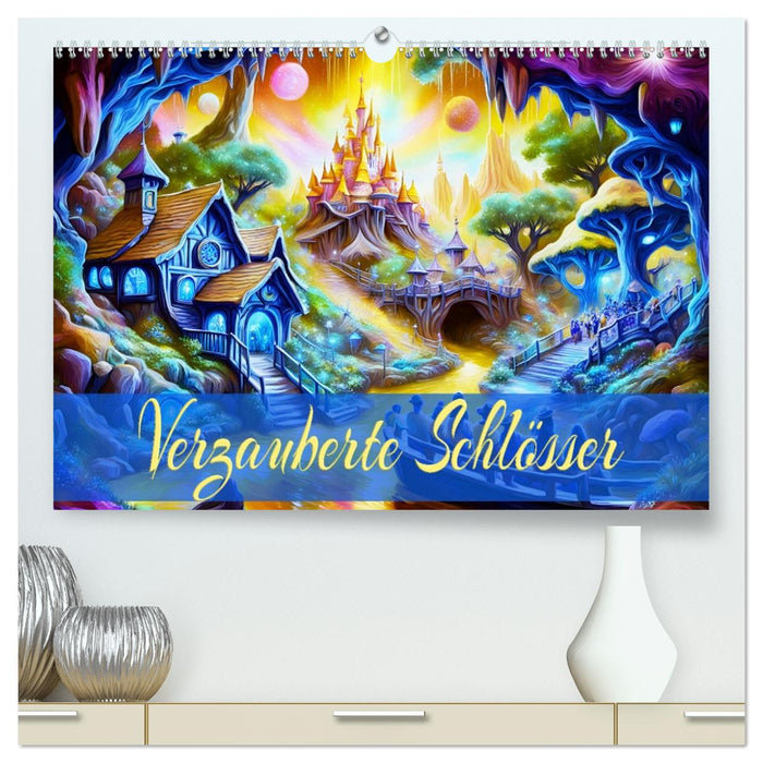 Verzauberte Schlösser (CALVENDO Premium Wandkalender 2026)